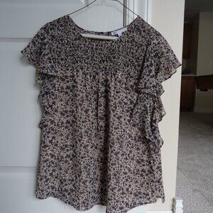 DR2 Top M Smocking Metallic